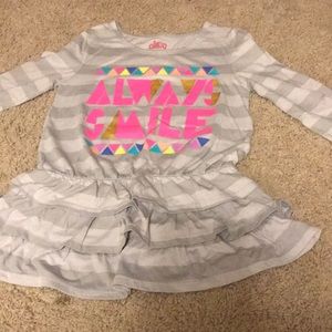 Girls top, elbow length sleeves